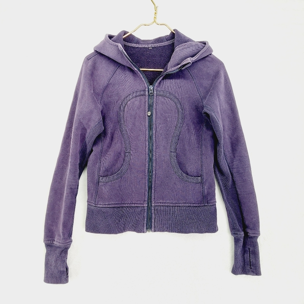 lululemon athletica Purple Hoodie Sweater